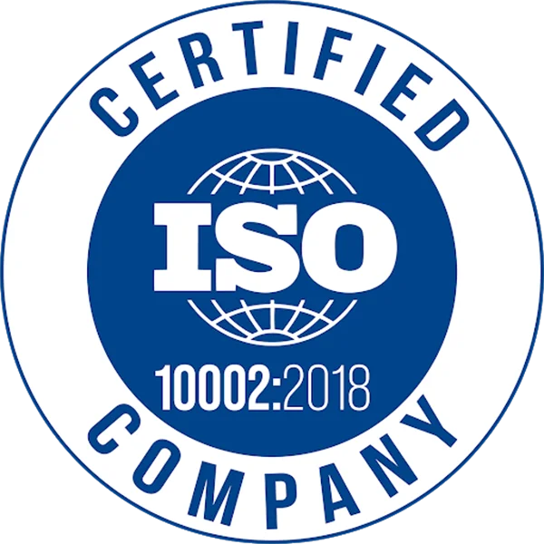 ISO 10002 müşteri memnuniyeti yönetim sistemi sertifikası