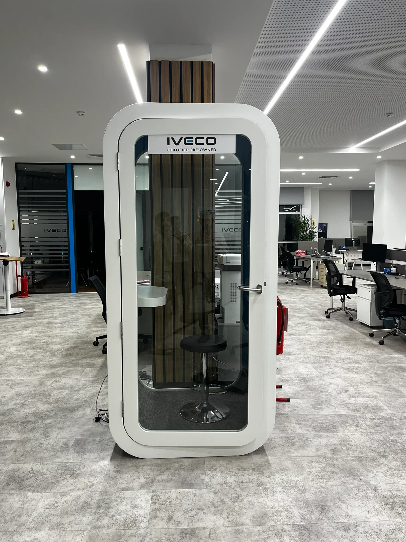 İveco Sancaktepe akustik telefon kabini referansı